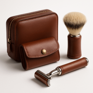 Luxury Leather Grooming Ensemble
