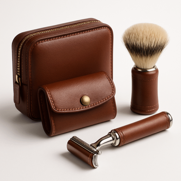 Luxury Leather Grooming Ensemble
