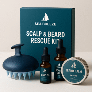 Sea Breeze Scalp & Beard Rescue Kit